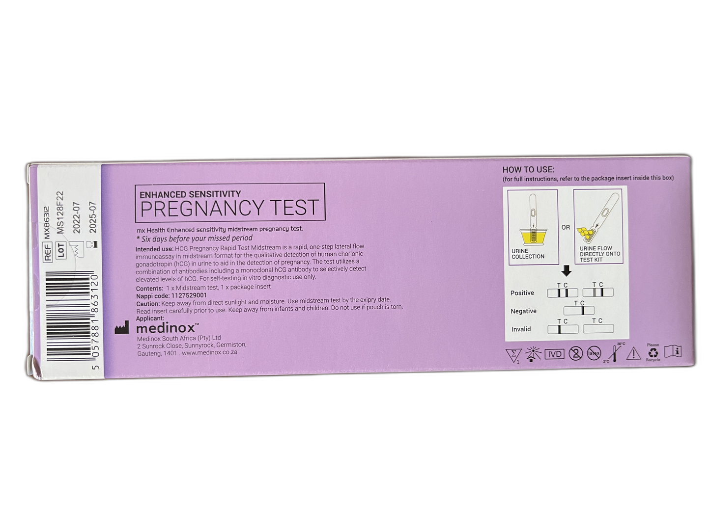 MX Midstream Pregnancy Test, 1's