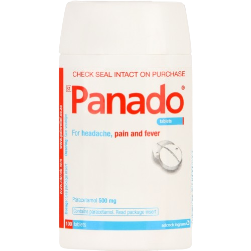 Panado Pain Relief Tabs, 100's