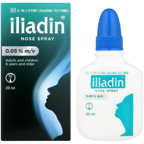 Iliadin Metered Nose Spray 0,05%, 20ml
