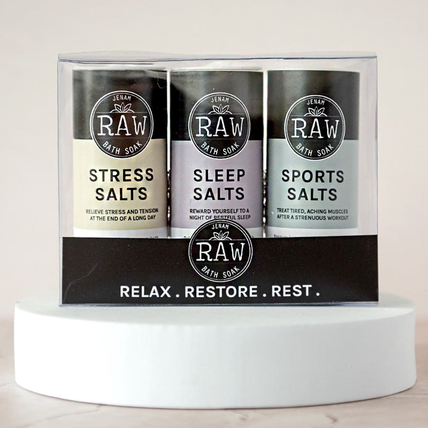 Relax. Restore. Rest (3 X 140g Bath Salts)