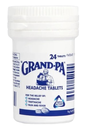 Grand-Pa Headache Tablets, 24's