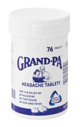 Grand-Pa Headache Tablets, 76's