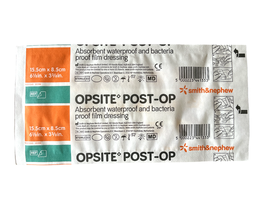 Opsite Post-Op 15.5cm x 8.5cm, 1's