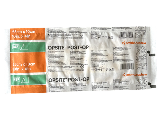 Opsite Post-Op 25cm x 10cm, 1's