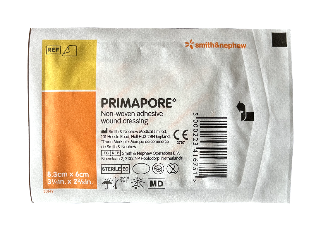 Primapore 8.3cm x 6cm, 1's