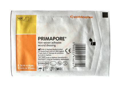 Primapore 8.3cm x 6cm, 1's