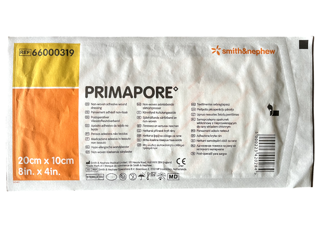 Primapore 20cm x 10cm, 1's