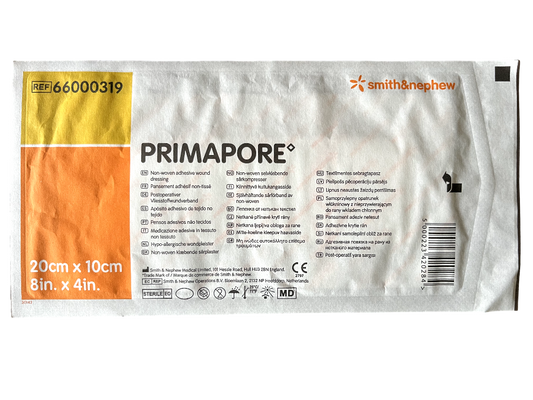 Primapore 20cm x 10cm, 1's