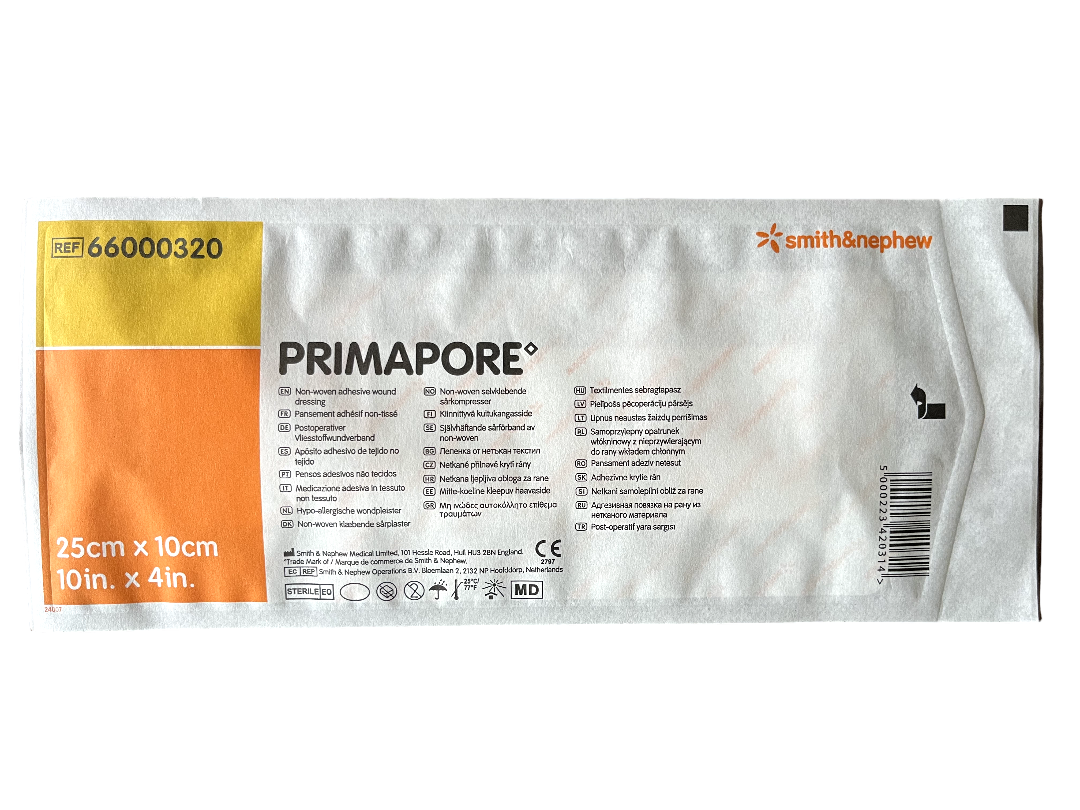 Primapore 25cm x 10cm, 1's