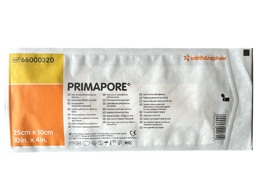 Primapore 25cm x 10cm, 1's