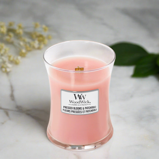 WoodWick - Pressed Blooms & Patchouli
