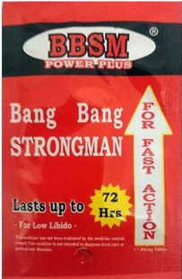 Bang Bang Strongman Tablets, 1's