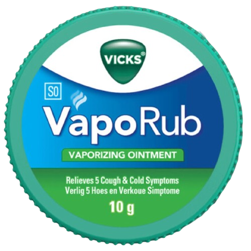 Vicks Vaporub Vaporizing Ointment, 10g